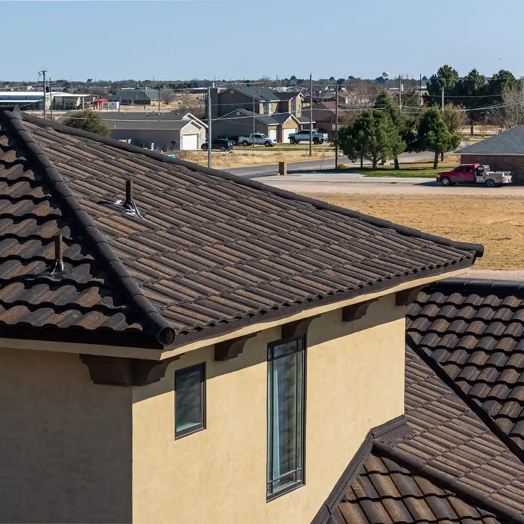 Tefute Roman stone-coated steel roof