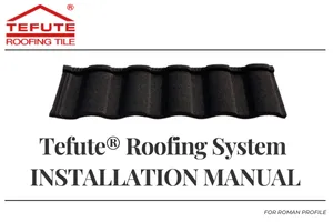 Tefute USA Installation Manual - Roman